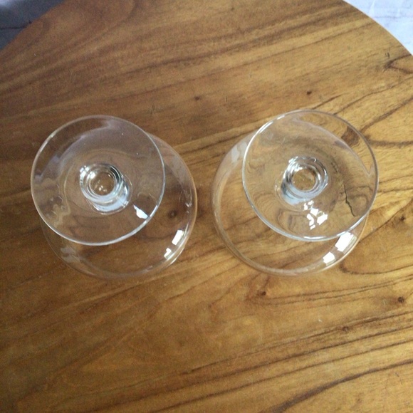 Vintage Noritake Bamboo Etched Seafood Cocktail Glasses - Set of 2 - Picture 7 of 7